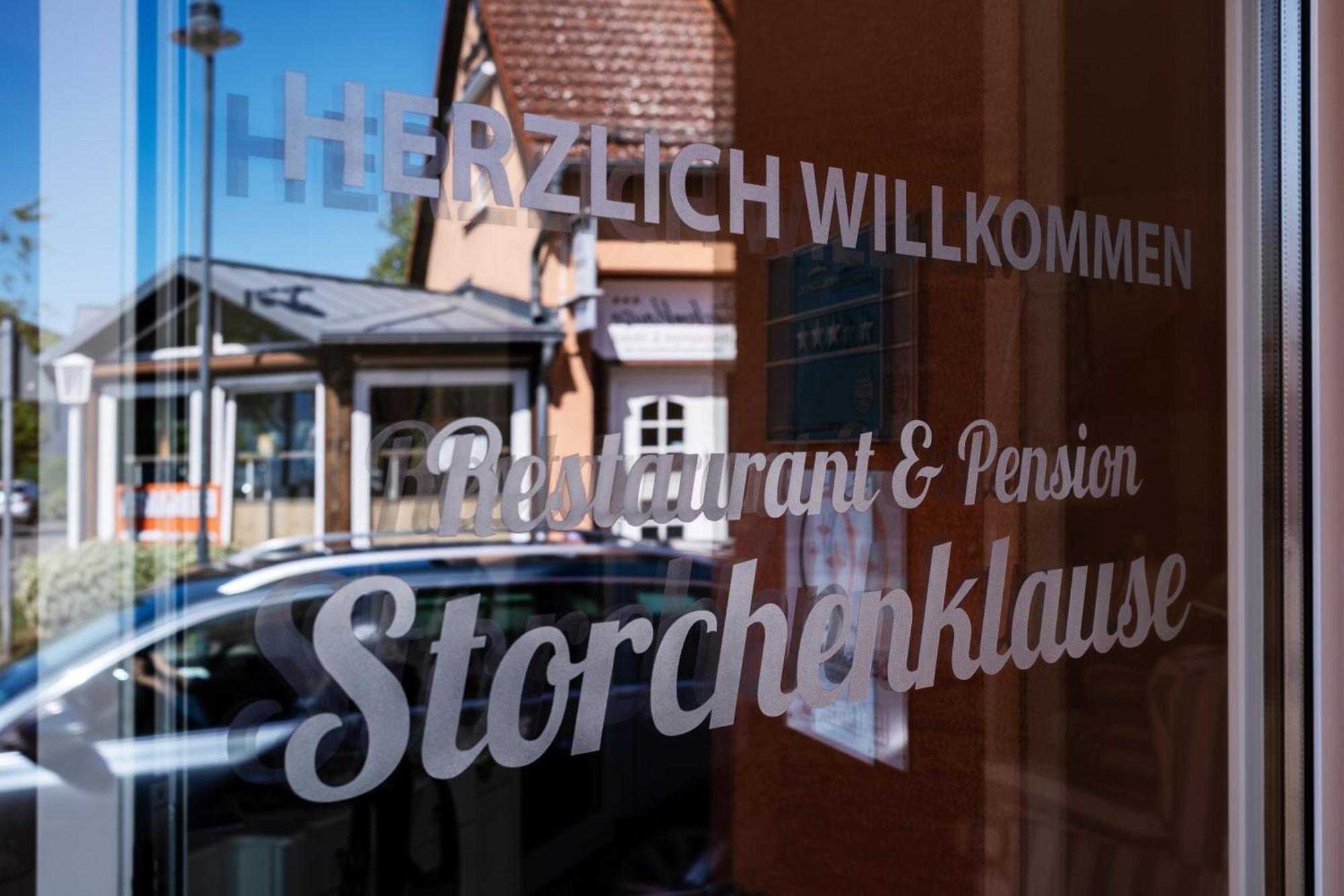 Restaurant & Hotel Storchenklause ชตอร์โคว์ ภายนอก รูปภาพ